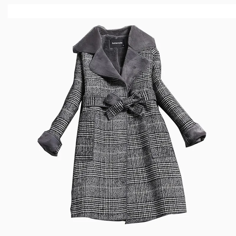 Womens Wool Blend Coat Long Single-Breasted Slim Fit Cotton Material from  Dhgate Women's Wool & Blends - price 84.02
