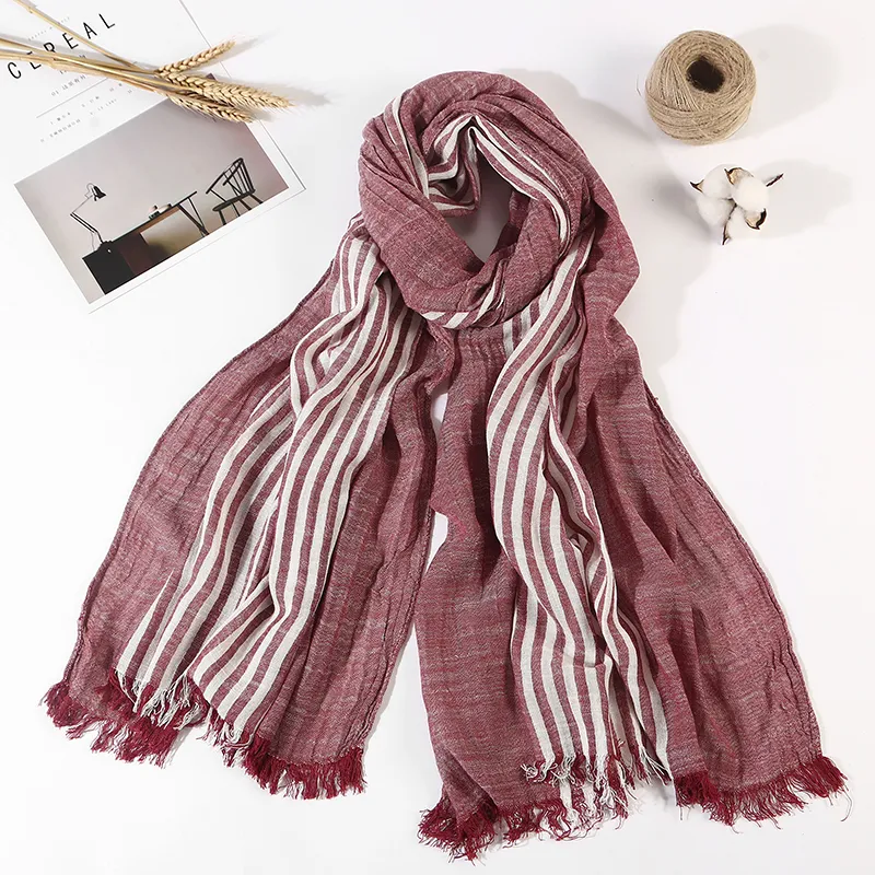 100 cotton men's shop scarves