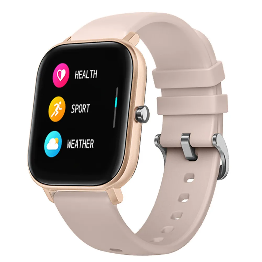 Bluetooth Smart Watch Uomo Donna Sport IP67 Impermeabile Orologio Frequenza cardiaca Monitor Smartwatch per IOS Android