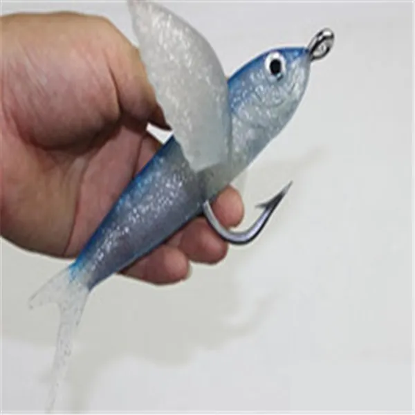 Wholesa Glittering Sea Fishing Bait Swordfish Angling Curls Trolling