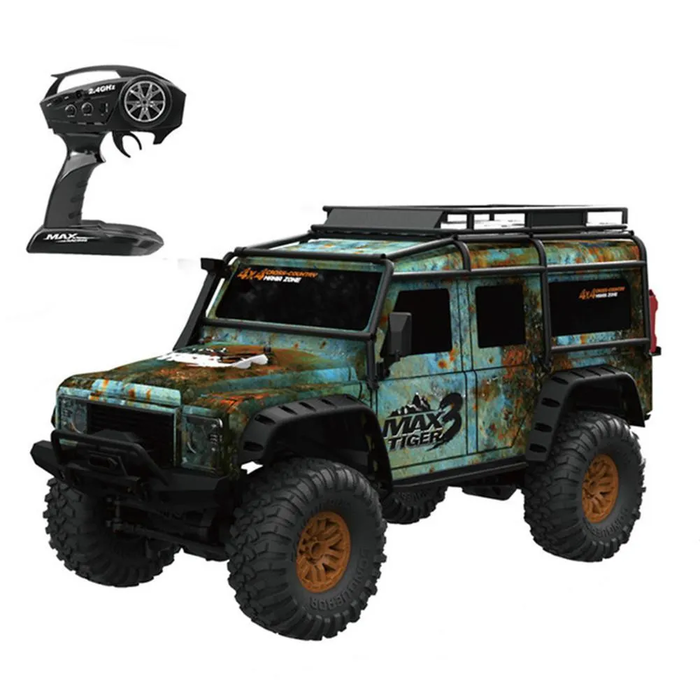 ZP1001 1/10 2.4G 4WD Rc voiture 2 batterie HB jouets contrôle proportionnel rétro véhicule avec lumière LED modèle RTR télécommande enfant jouets