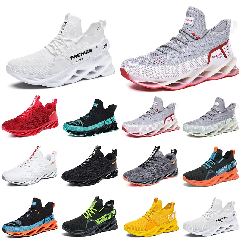 men running shoes breathable trainer wolf grey Tour yellow triple whites Khaki greens Lights Browns Bronzes mens outdoor sport sneakers walking jogging GAI