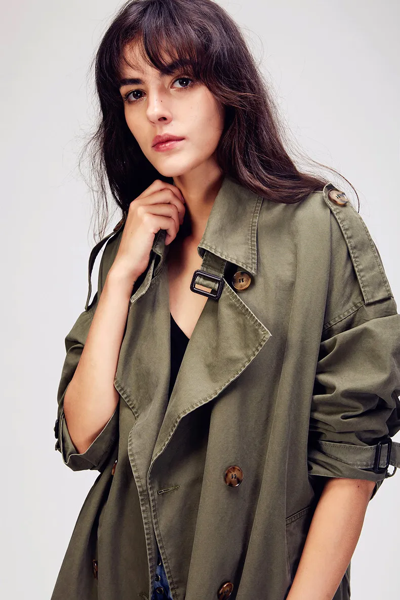 ジャケット・アウター argue ESSENTIAL WIDE OVER TRENCH COAT argue / Essential Wide Over Trench Coat