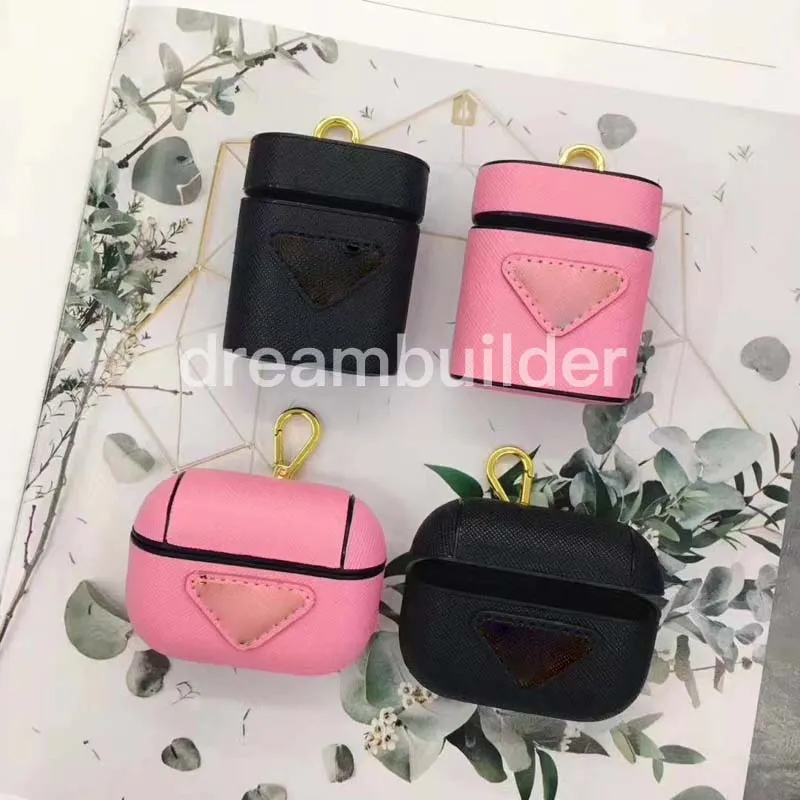 Fashion Designer Airpods Casos para 1/2 Alta Qualidade AirpodsPro Case Animal Carta Impresso Proteção Pacote Chaveiro