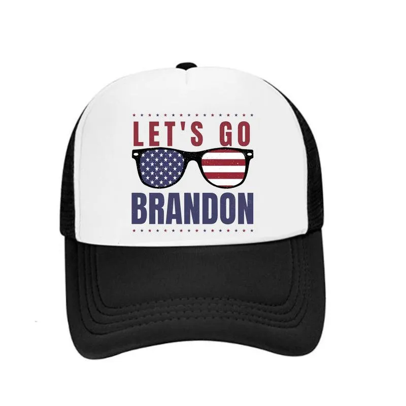 LET`S GO BRANDON Baseball Cap Dome Printed Sun Cotton Hat Spring Summer Autumn Winter Caps 8colour