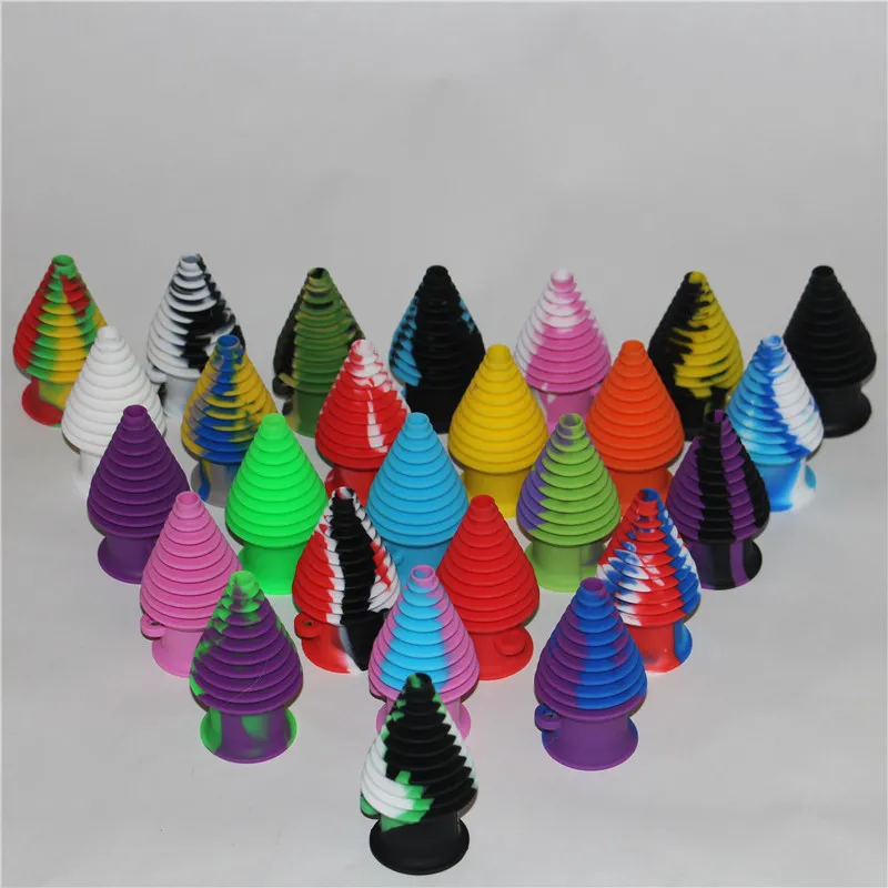 Hookahs Mouth Piece Tip Colorful Silicone Mouthpiece Filter Tips Holder