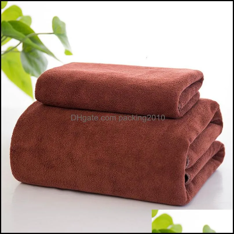 Beauty Salon Superfine Fiber 300g Plain Color Thickened Bed Water Absorption Bath Car Towel