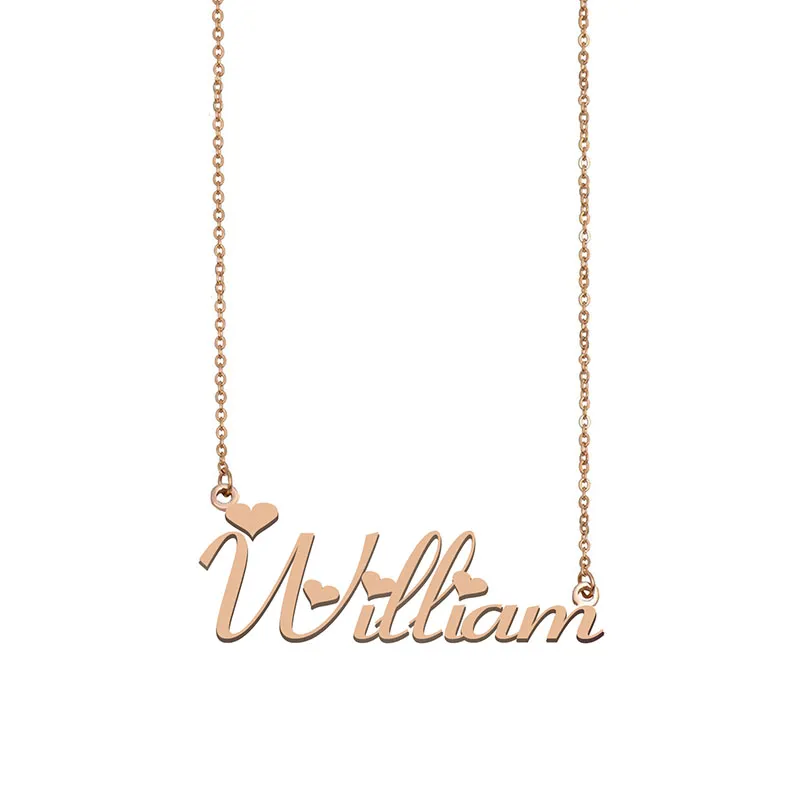 William name necklace sale