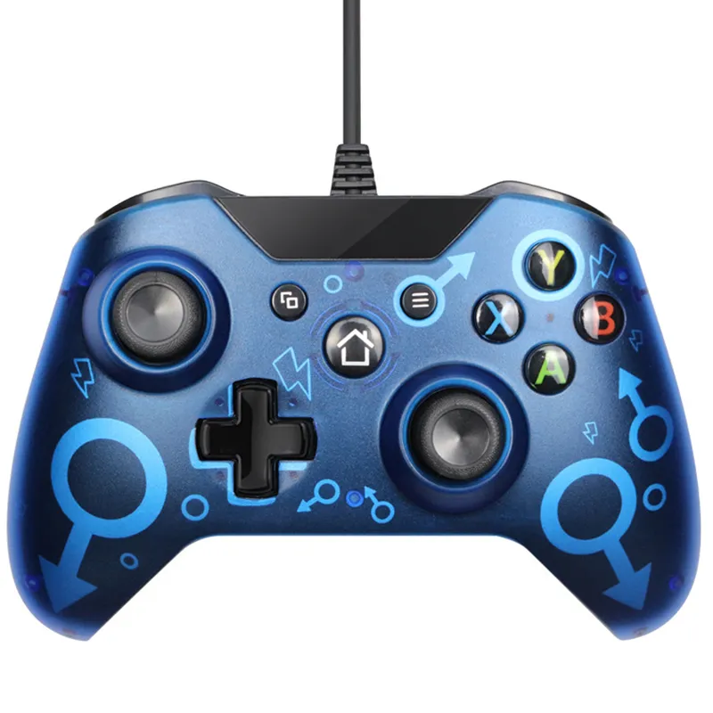 Microsoft Xbox One GamePad Windows PC Win7 / 8/10 Joystick1用のゲームコントローラJoysticks USB有線コントローラの制御