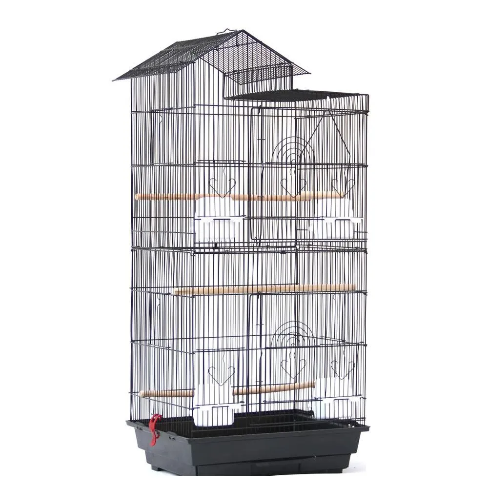 Acheter ICI une cage oiseaux avec toit pointu