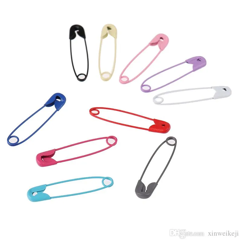 Multiple color sundries safety pins DIY sewing tool small stainless steel needle