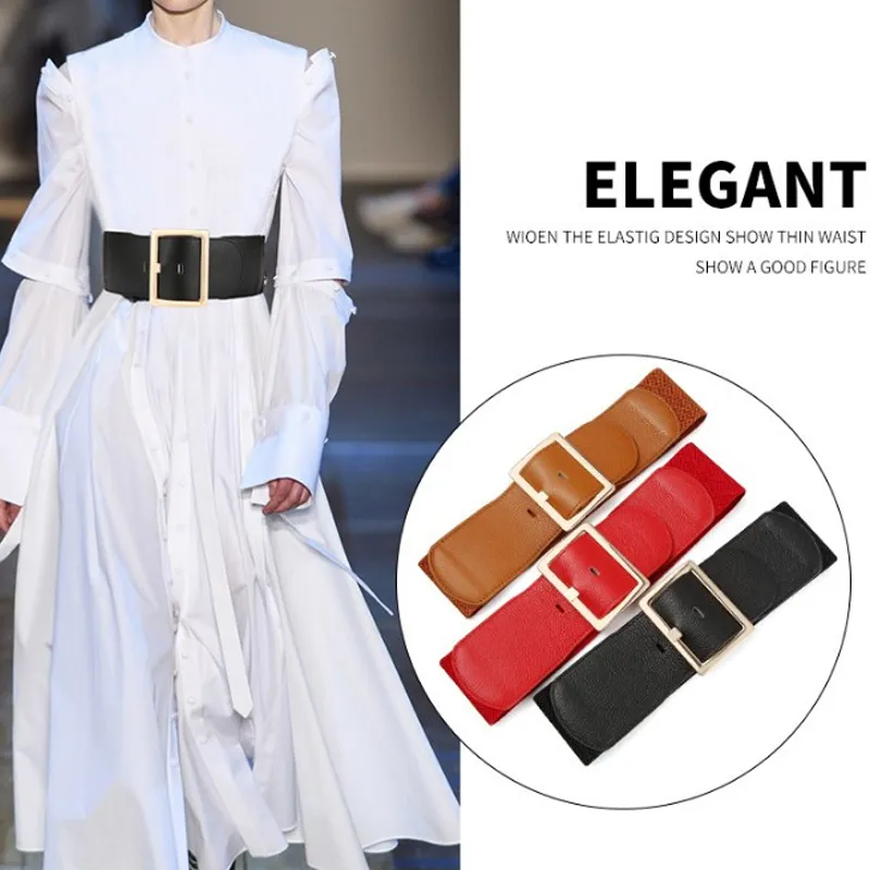 Vintage Wide Corset Belt For Women Plus Size Elastic Hip Belt For Dress  With Designer Stretch Cinturon Mujer 2208853609 From Vilz, $25.63