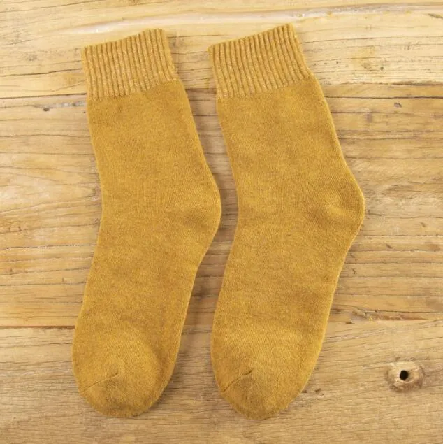 Haute qualité hommes chaud Terry chaussettes hiver épaissir chaud coton chaussettes pour homme hiver plus chaud sommeil lit sol maison moelleux chaussette
