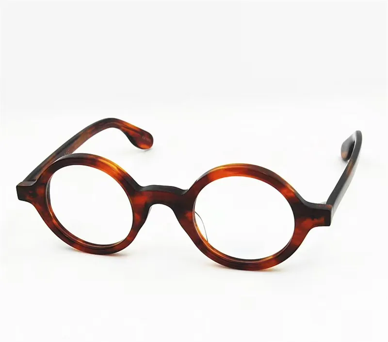 Mode män kvinnor platta ram zolman optisk glasögon vintage trend klassisk rund form glasögon sommar fritid stil toppkvalitet anti-ultravi