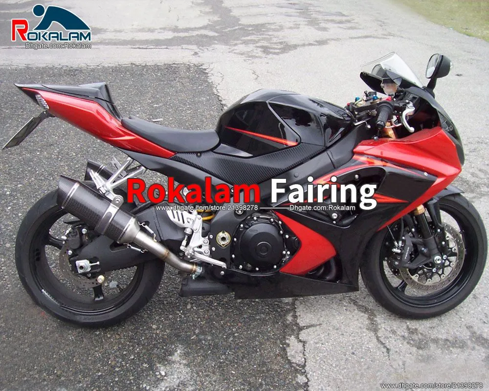 Aftermarket Backings voor Suzuki GSX-R1000 K7 2008 Motorfiets Fairing Kit GSXR1000 K7 2007 Sportfiets (spuitgieten)