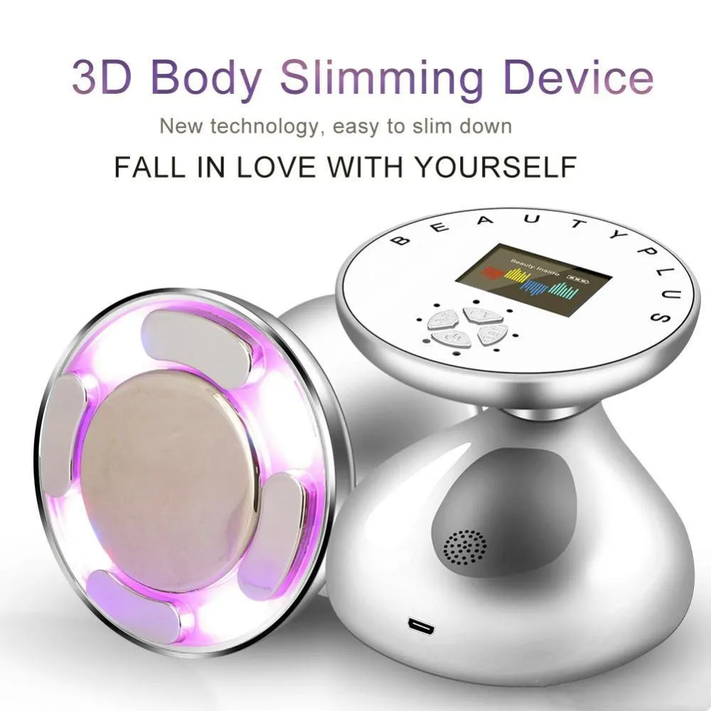 Upgrade Nano IPL RF Ultrasound Cavitation Fat Burner 3D Body Shaping Slimming Tightening Device LED Ultrasonic Body Slimming Massager