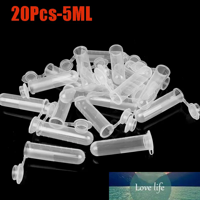 Wholesale 5ML Centrifuge Tube Clear Plastic Test Tube With Cap Lab