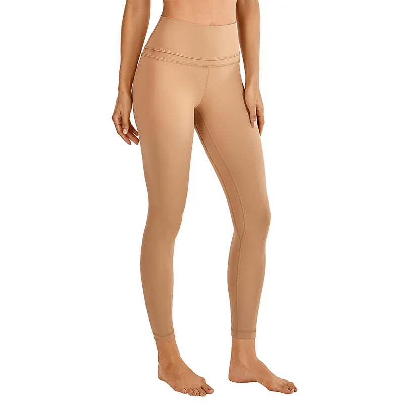 CRZ YOGA Womens High Waist Naked Feeling Yoga Oner Active Leggings Tight  Workout Pants 25 Inches From Mu03, $28.19