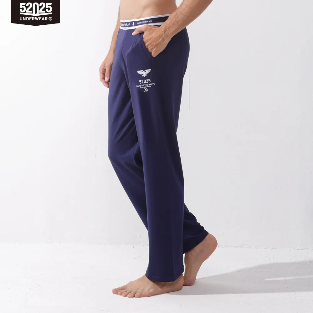 Skims Black Modal Lounge Pants In Navy