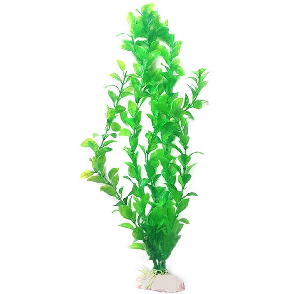 4Pcs Artificial Plant Decoration Submersible Grass Plant Decor Ornament for Fish Tank Aquarium