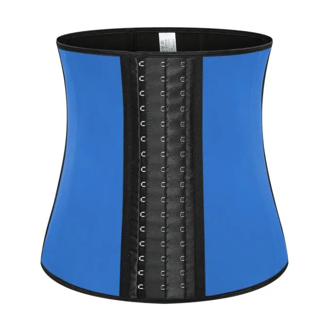 Corset Cincher 3 couches avec 9 os en acier amincissant les ceintures amincissantes façonnant la courbe parfaite en Latex de qualité supérieure