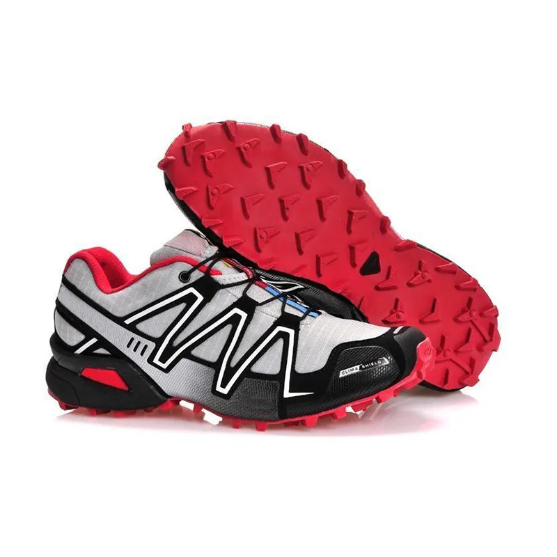 2021 Speed Cross 3 CS III Outdoor Male Camo Red Black Mens Shoes