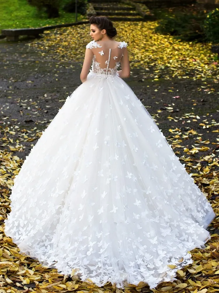 white christmas dresses Luxury Butterfly Beaded One Shoulder White Evening Dress SS475 main image 1
