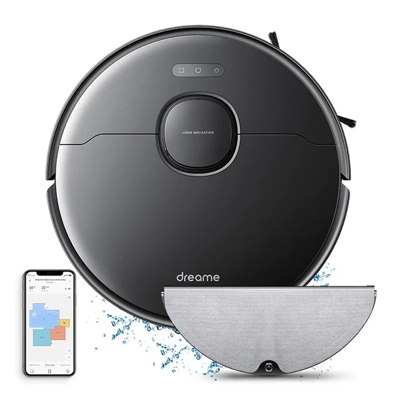 EU Stock Dreame Bot L10 Pro Robot Stofzuiger voor Home 4 KPA Natte en droge Smart Wassen Vacu- Cleaner-Robot Vloer Cleaning Inclusive VA