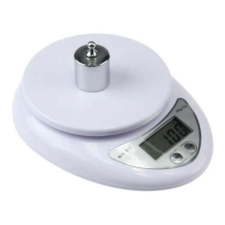 2020 New Hot Sale 5000g/1g LED Electronic Scale Food Diet Postal Kitchen Digital Measuring Scales Weigh Balance Creative Gifts