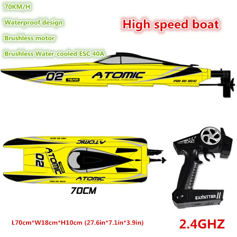 Water cooled brushless motor rc boat outlet