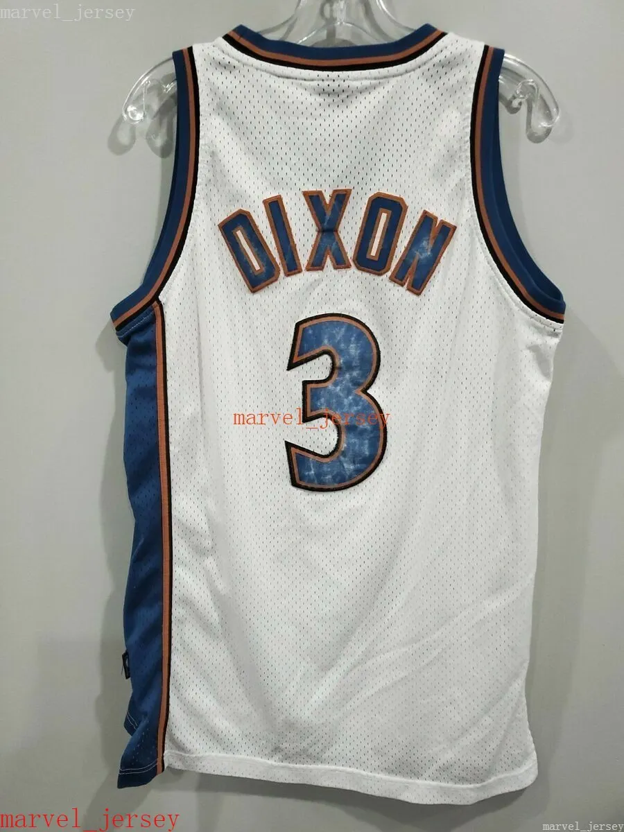 100 % genähtes Juan Dixon 3 Swingman-Trikot XS-6XL Herren Throwbacks Basketball-Trikots Günstige Herren Damen Jugend