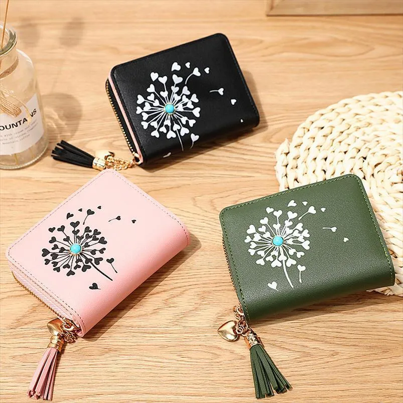 Hot Sale Women Wallets Small Leather Wallets Women Brand Zipper Mini Short Wallet Ladies Clutch Card Holder Carteras Mujer