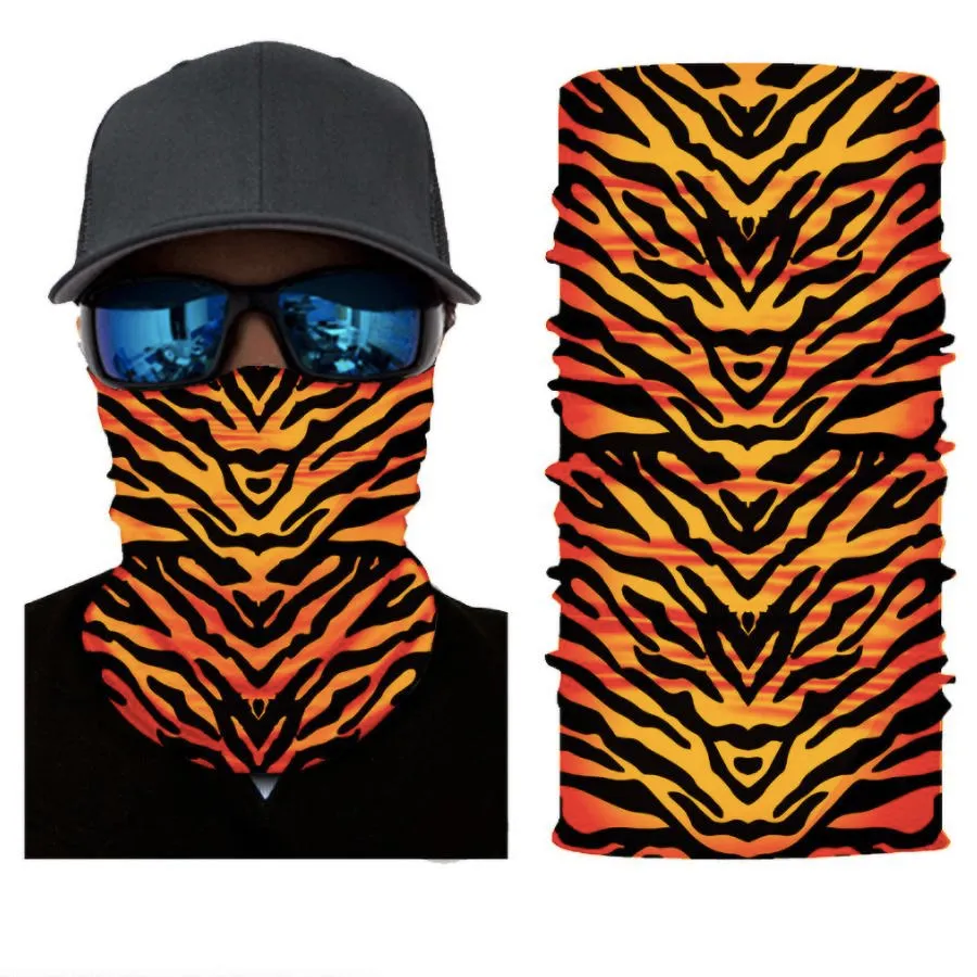 25*50cm Polyester Multi-function Magic Sport Mask Scarf Tubular Seamless Neck Bandanas For Riding Hiking Sport Headbands