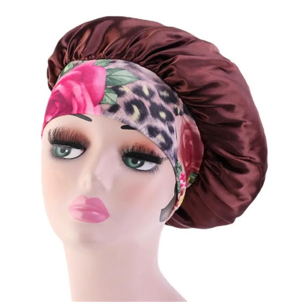 SENGTERM Cappello da Notte Raso,Berretto da Notte Seta Doppio,Strato
