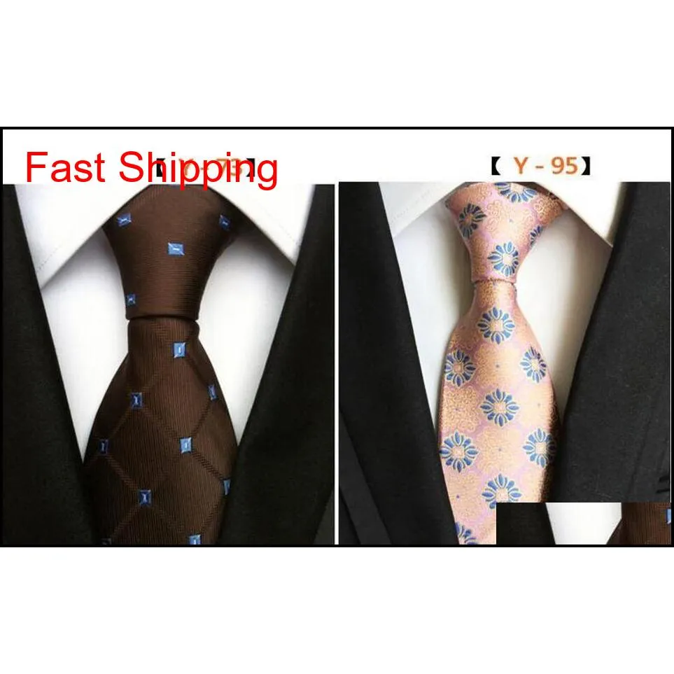 216 styles 8cm men silk ties fashion mens neck ties handmade wedding tie business ties england paisley tie stripes plaids dots necktie