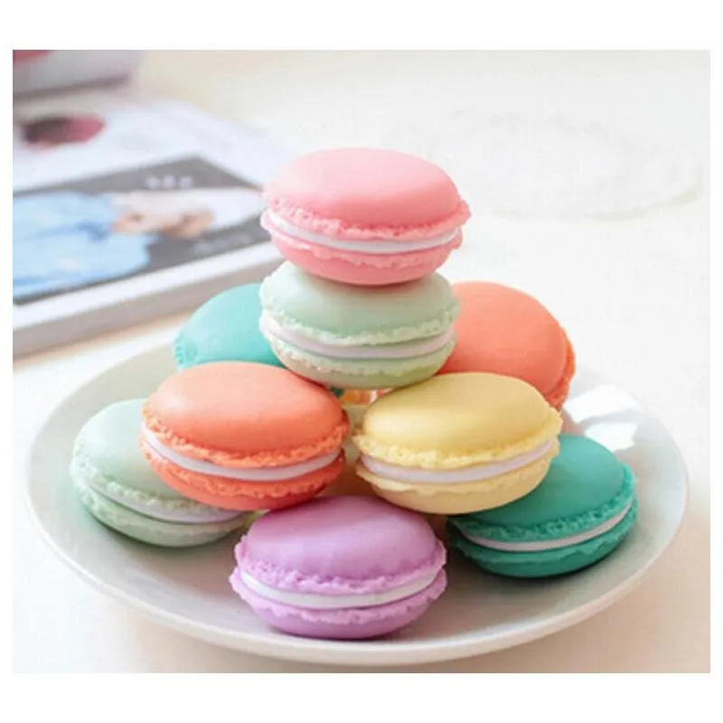 candy color macaroon jewelry box case package for earrings ring necklace pendant mini cosmetic jewelry packaging wholesale ship