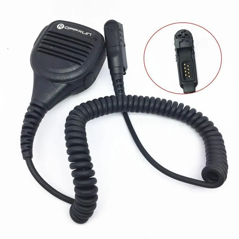 Walkie Talkie Microphone Handheld Speaker Two Way Radio Mic PMMN4075 For Motorola MTP3100