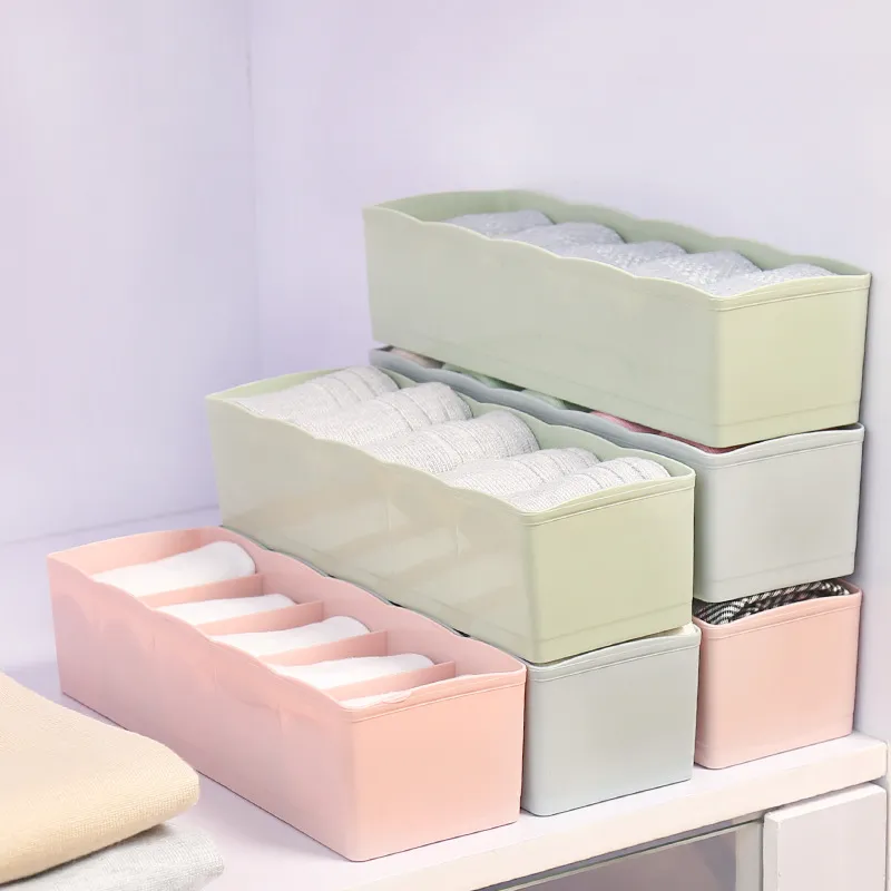 High Quality Fashion 5 Format Storage Box Can Be Freely Combined Store Underwear, Socks, Cosmetics, For Cabinets, Drawers.