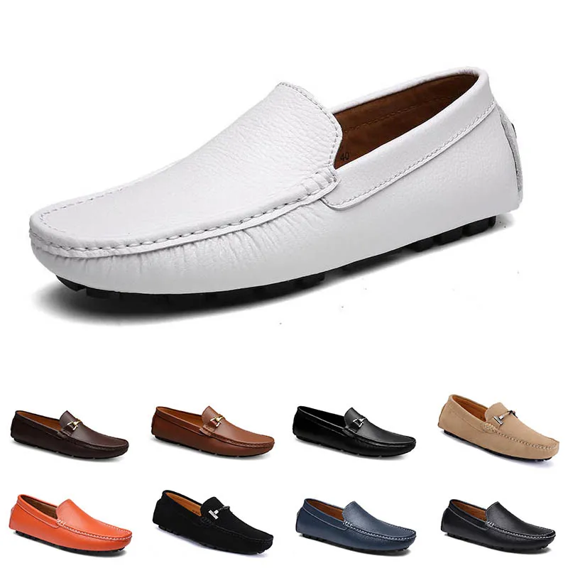 Erkekler Rahat Ayakkabılar Üçlü Siyah Beyaz Popüler Nefes Gümüş Çikolata Dilter Gökyüzü Mavi Bordo Koşu Yürüyüş Düşük Yumuşak Çok Deri Erkek Sneakers Açık 16-3
