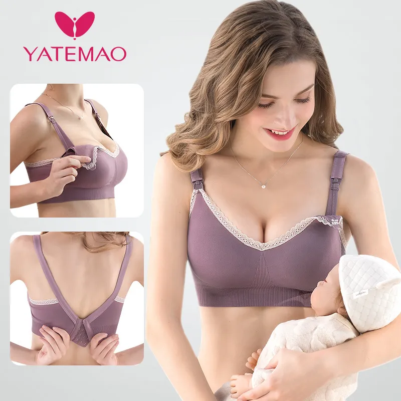 Sehao Maternity Tops Womens Full Bust Breastfeeding Bra Maternity