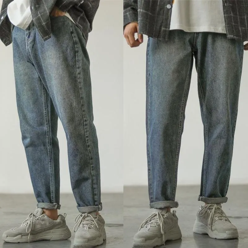 Jeans pour hommes Hommes Casual 2022 Arrivée Pantalon lavé Streetwear Homme Pantalon de poche Mode Para Hombres
