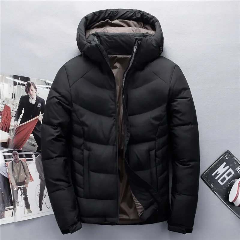 Mens 2024 Winter Thicken Thermal Down Jacket Water Resistant Snowproof Warm Parka From Shamolvzhou 47.38 DHgate.Com