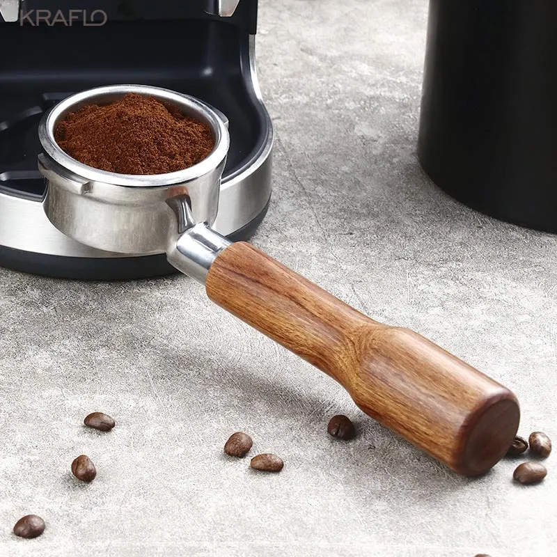 58 mm bodenloser Kaffeefilter-Griff-Siebträger für Kaffeemaschinen der Serie Brevi-lle 9xx, Filterkorb