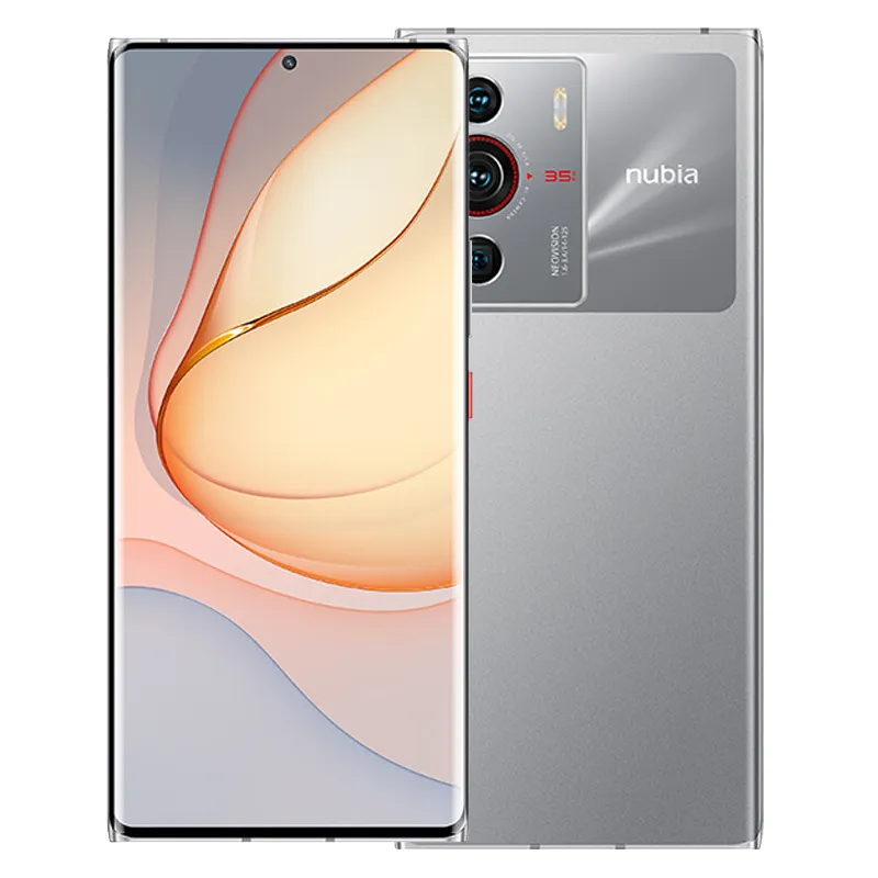 Original Nubia Z40 Pro 5G Telefone Móvel 8GB RAM 128GB 256GB Rom Octa Core 64.0MP AI NFC Snapdragon 8 Gen 1 Android 6.67 "OLED Tela Full Screen Fingerprint Id Face Smart Cellphone