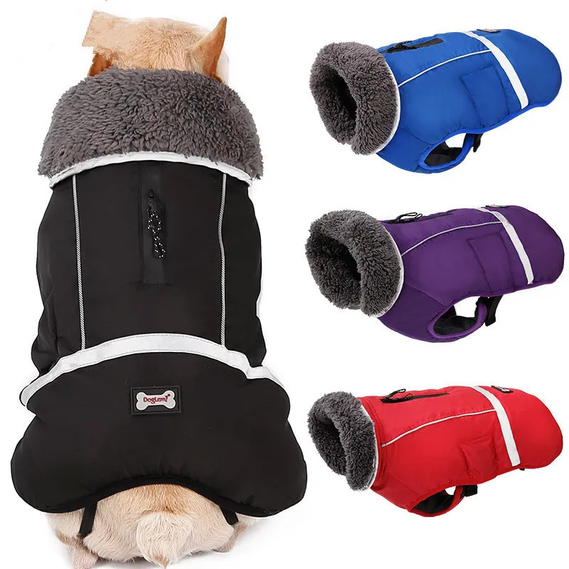 CoolPaw Nouveau Design Veste pour chien résistant à l'eau Vêtements d'hiver pour chiens de compagnie Vêtements T200710