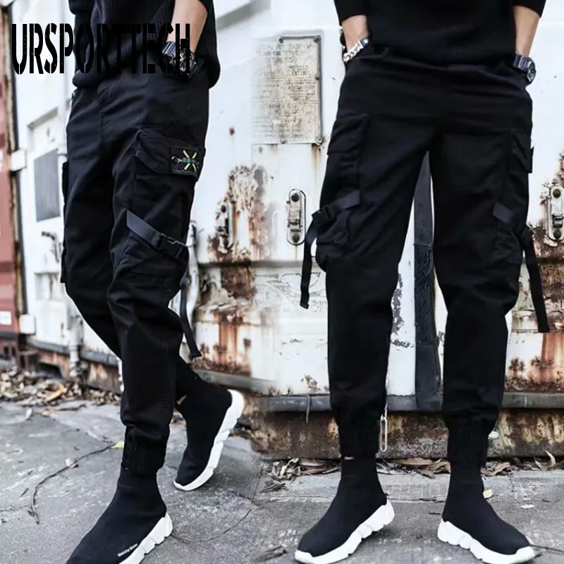 Mens Plus Size Cargos Tactical Cargo Harem Pants Hip Hop
