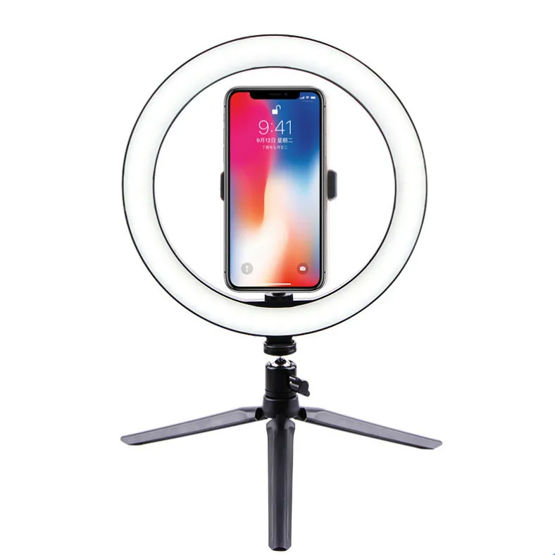 Buy Ring Light with Tripod Stand & Phone Holder, 10