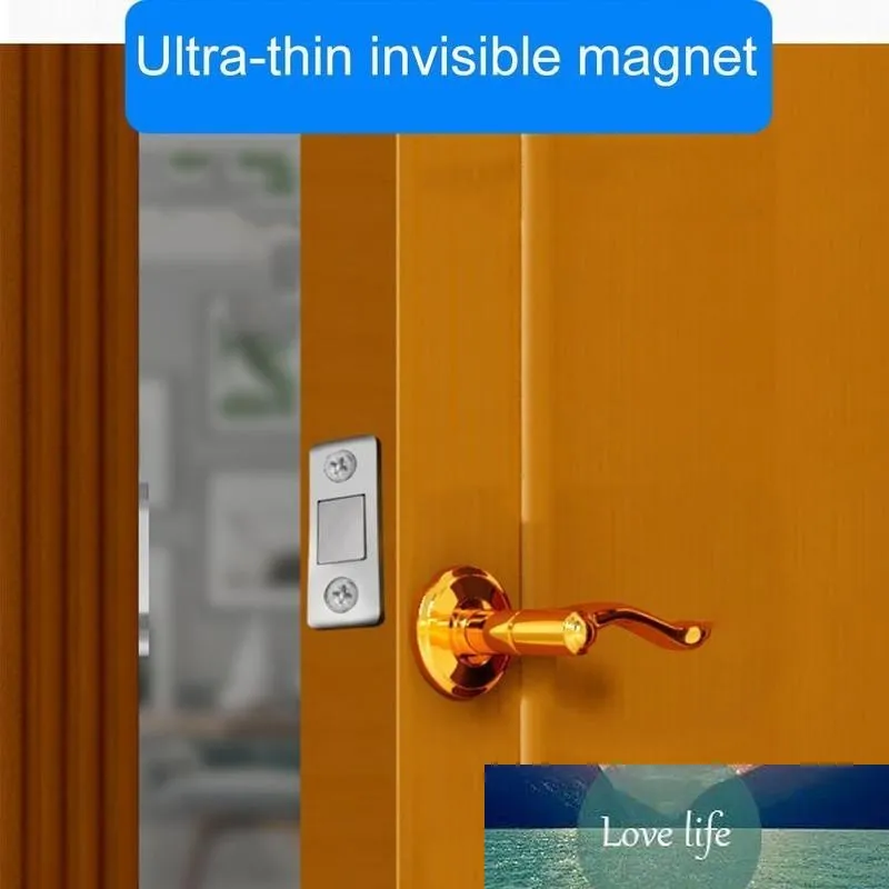 Paquete de 8 delgado de puerta magnética invisible, cerradura magnética de  cajón