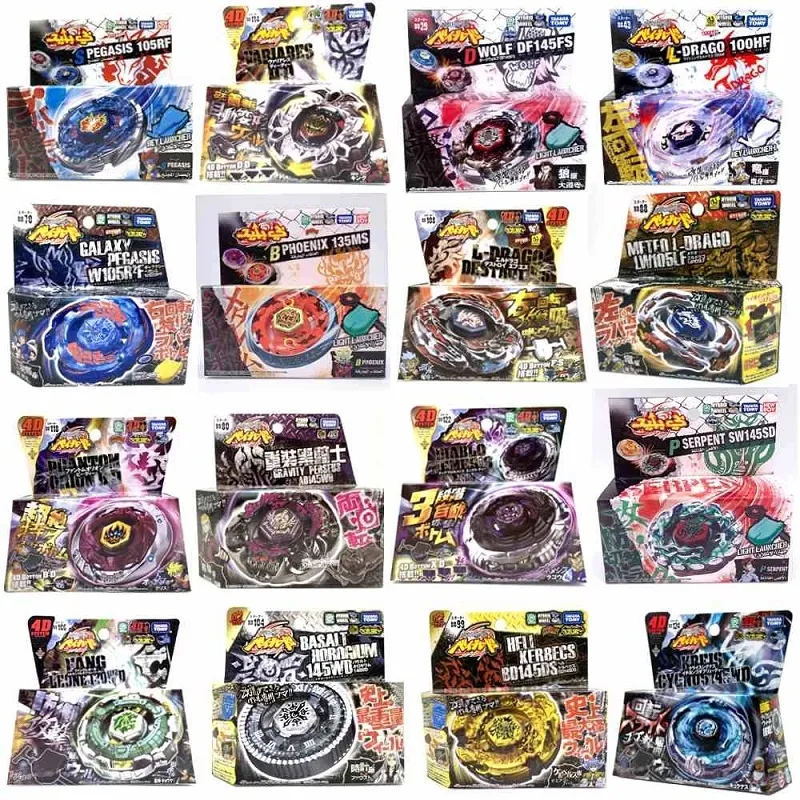 40 Styles Constellation Beyblade Bataille Battle Fusion 4D Beys Lame Top Spinner Jouets Toys Beyblades Alliage de métal avec Launchers Gyro Toy jouet pour enfants