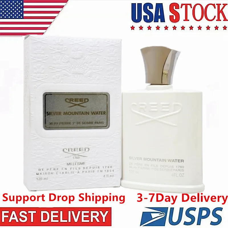 Heta köp män parfym trosbekännelse sliver bergsvatten för män köln 120 ml med långvarig tid bra luktfri
